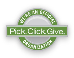 Pick Click Give logo